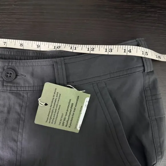 REI Sahara Cargo Shorts Mens 32 Hiking UPF 50 Lightweight Outdoor Grey NEW - Picture 8 of 11